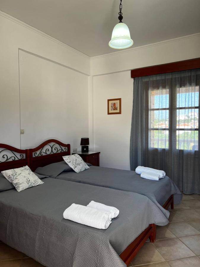 Anemos Apartments Marathókampos Esterno foto